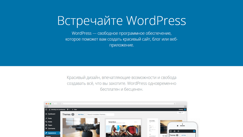 WordPress – лучшая CMS с открытым кодом, подходит и для интернет-магазинов